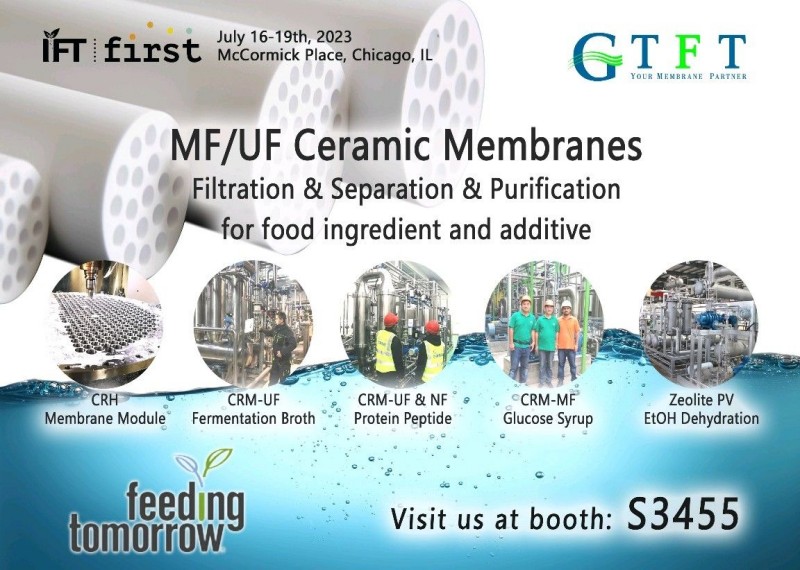 Welcome to booth S3455 at IFT in Chicago，USA  